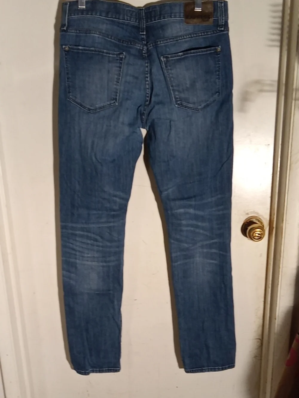 Men's Express Jeans Blue Good Stretch Leg In Seam 32